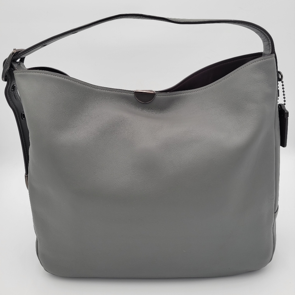 Coach 1941 Bedford Glovetanned Leather, grey EUC